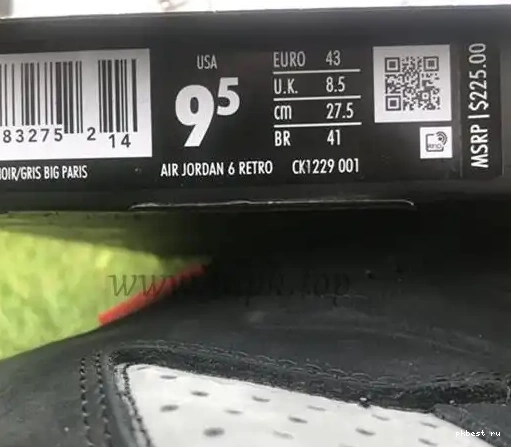 Red READY SHIP 6 RETAIL PK Jordan MATERIALS Oreo TO GOD Retro 0602